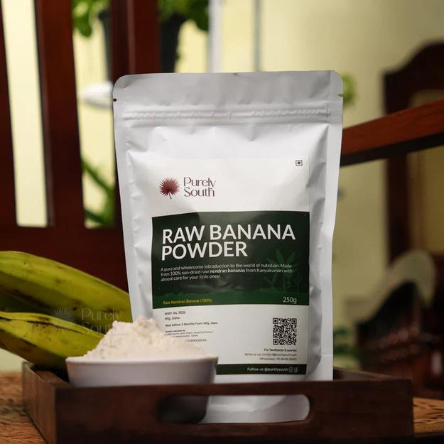 Raw Nendran Banana Powder