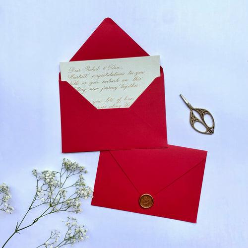 A5 Envelopes for Calligraphy