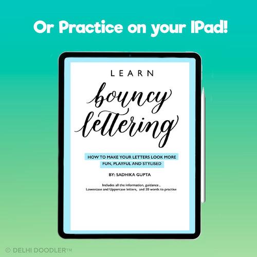 Bouncy Lettering Workbook