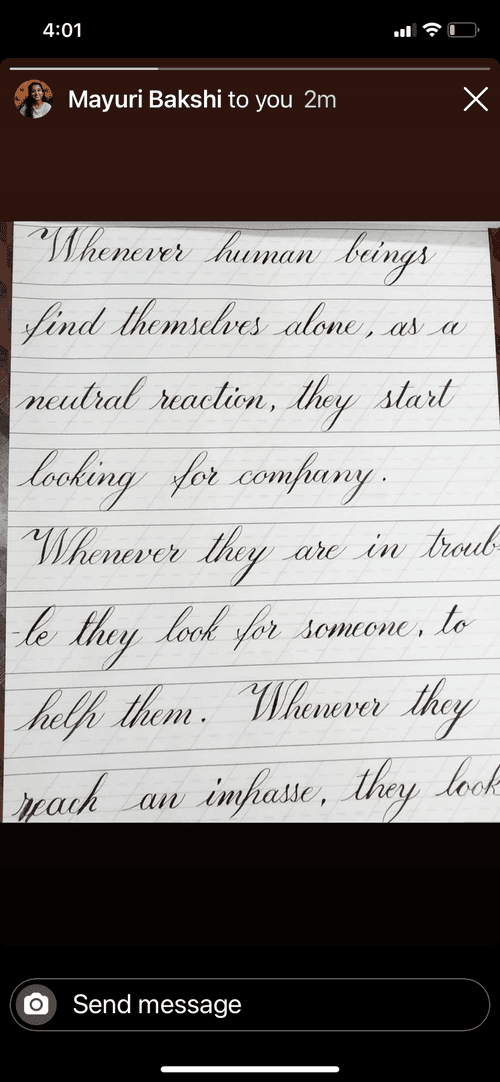 Copperplate Calligraphy Workshop