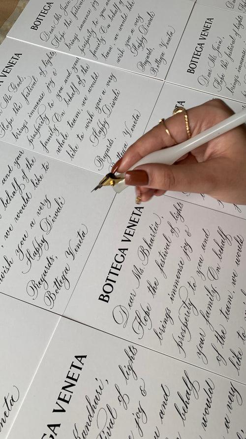 Copperplate Calligraphy Workshop