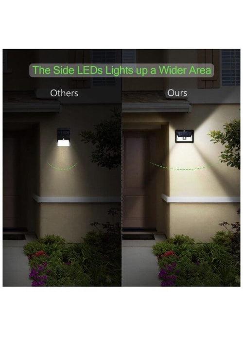 Hardoll 24 LED Solar Lamp Outdoor Motion Sensor lights for Home Garden wall (Refurbished)