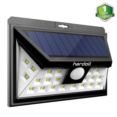 Hardoll 24 LED Solar Lamp Outdoor Motion Sensor Security waterproof lights for Home Garden