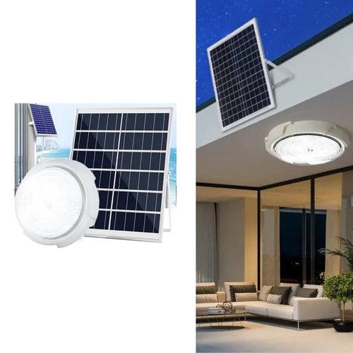 Hardoll 200W Solar Light Outdoor LED Waterproof Garden Indoor Ceiling Lamp (Refurbished)