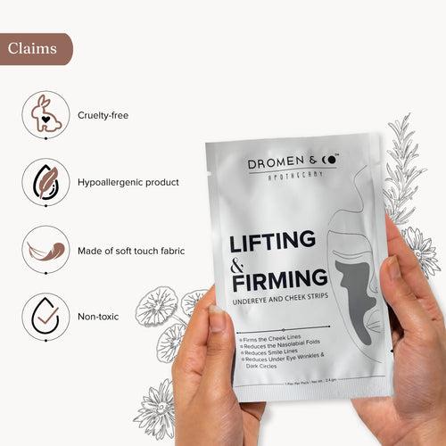 Dromen & Co Lifting & Firming Undereye and Cheek Strips | Pack of 5