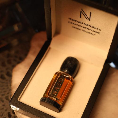 Naso Profumi  Attar | Saffron Infused In Musk & Amber | 10ml