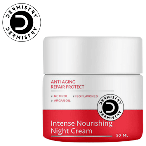 Dermistry Anti Aging Repair Protect Night Cream | Retinol Hyaluronic Acid | 50ml