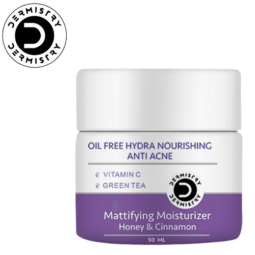 Dermistry Oil-free Hydra Nourishing Mattifying Moisturizer |  Green Tea Vitamin C | 50ml