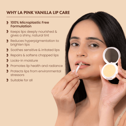 La Pink Vanilla Lip Care with White Haldi | 15g