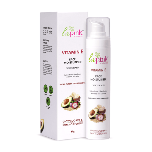 La Pink Vitamin-E Face Moisturiser with White Haldi | 50g