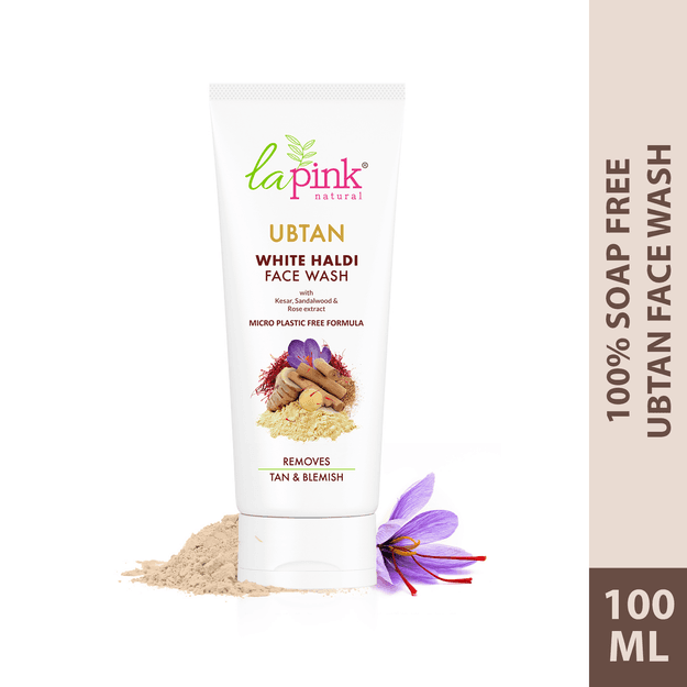 La Pink Ubtan White Haldi Face Wash | 100ml