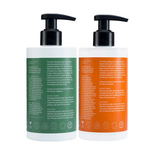 Arata Natural Damage Repair Duo | All-Natural, Vegan & Cruelty-Free | Daily Damage Repair 600 ml