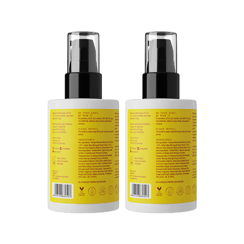 Arata  Grow + Turmeric Range | Hair Oil  100ml & Scalp Revitaliser Serum  100ml