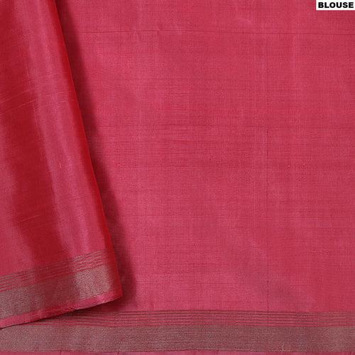 Charm Pink Soft Silk Saree