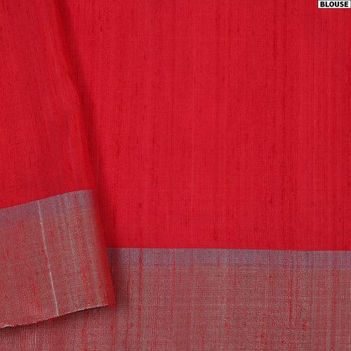 Red Soft Silk Saree