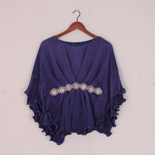 Purple Velvet Sharara