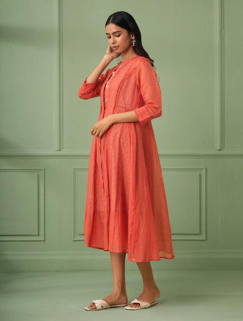 Coral Jacket Dress Set