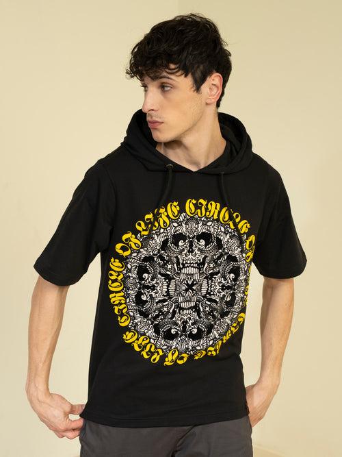 Punk Black Sweatshirt CIRCLE-OF-LIFE