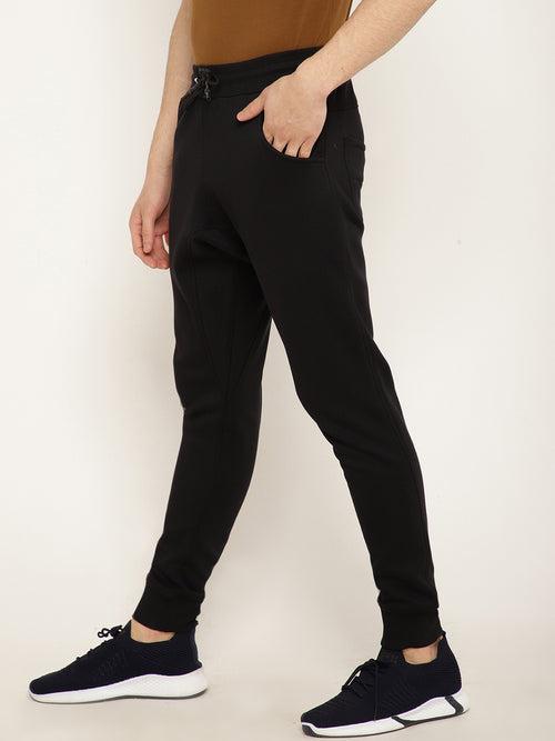 Punk Black Plain Jogger