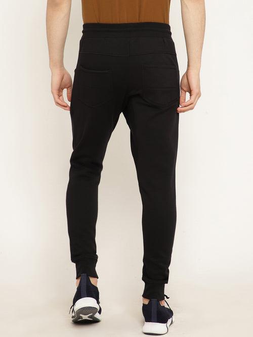 Punk Black Plain Jogger