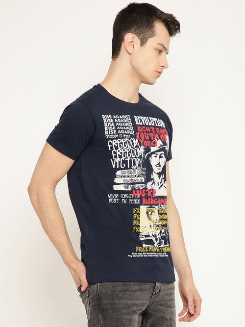 Punk VICTORY Navy Blue T-Shirt