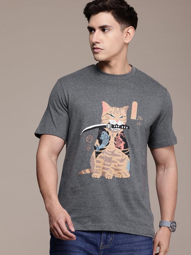 Antra Graphic Printed T-shirt