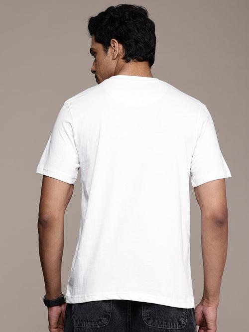 White Graphic Printed T-shirt