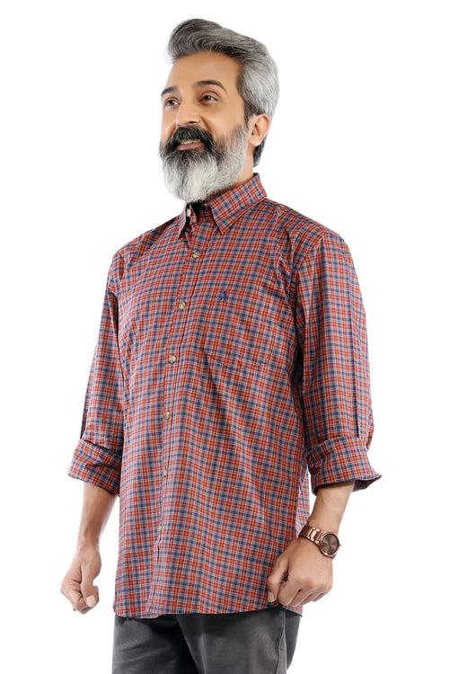 Multi Checks Plaid Full Sleeve Shirt