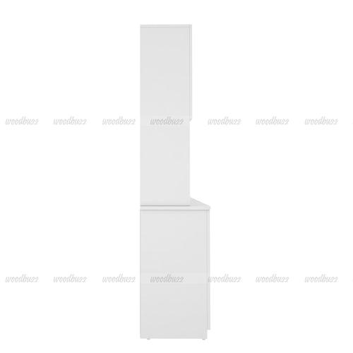 Modish Crockery Unit - 3Door - White