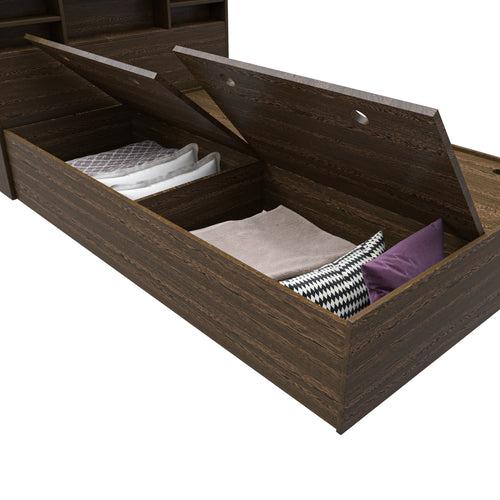 Zencozy Single Large Bed - Wenge