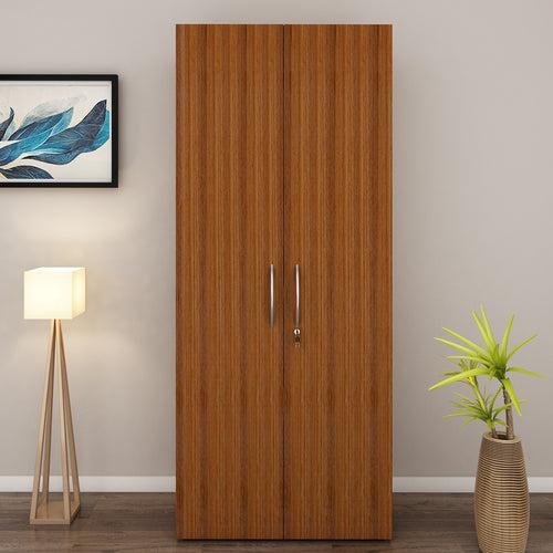 Flamingo 2 Door Wardrobe - Walnut