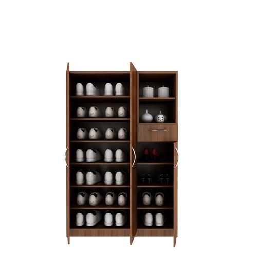 Miller Shoe Cabinet- Walnut