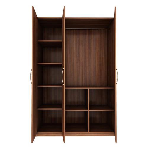 Armeria 3 Door wardrobe - Walnut