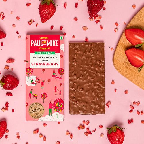 Fine Milk Strawberry Chocolate