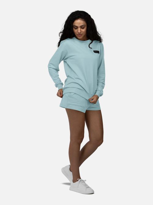 StrataTech French Terry Sweatshirt + Shorts Co-Ord
