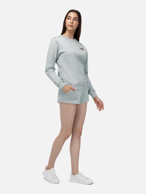 Napoli Fleece Sweatshirt + Shorts Co-Ord