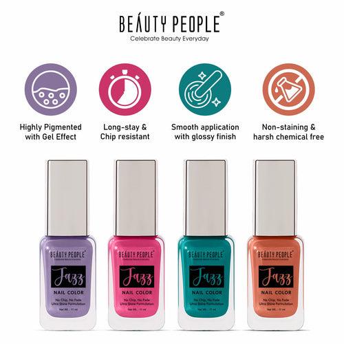 Beauty People Jazz Nail Color Ultra shine formulation nail polish