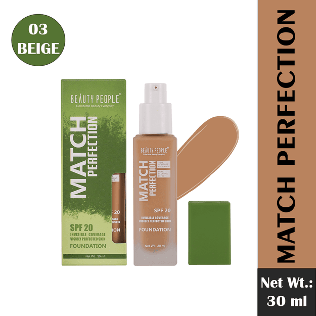 Beauty People Match perfection foundation with SPF