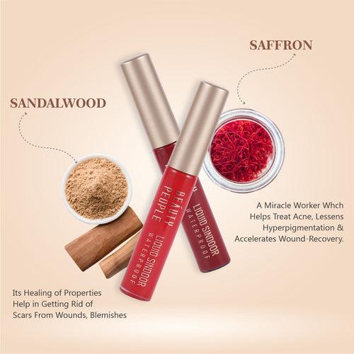 Beauty People Forever Sparkle Sindoor with Sandalwood & Saffron