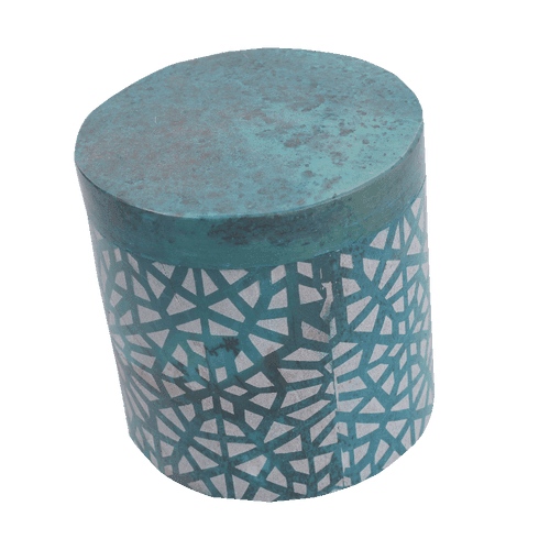 TEAL SANDBLAST CANISTER