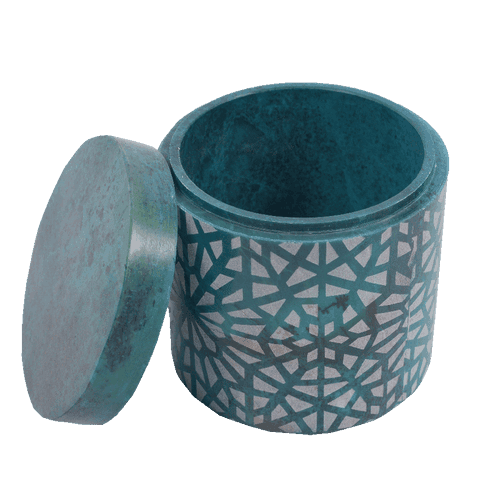 TEAL SANDBLAST CANISTER