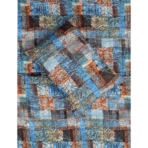 CARPET PRINT QUILT MULTI