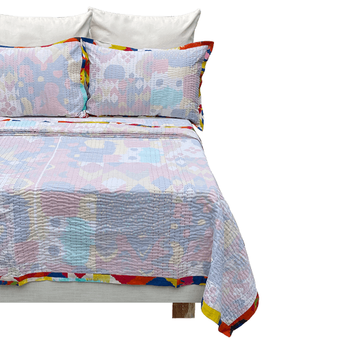 IKAT PATCHWORK KANTHA DOHAR