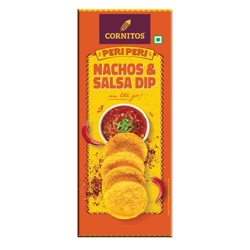 Cornitos Peri Peri Nachos & Salsa Dip Tray 75g x 6 Packs