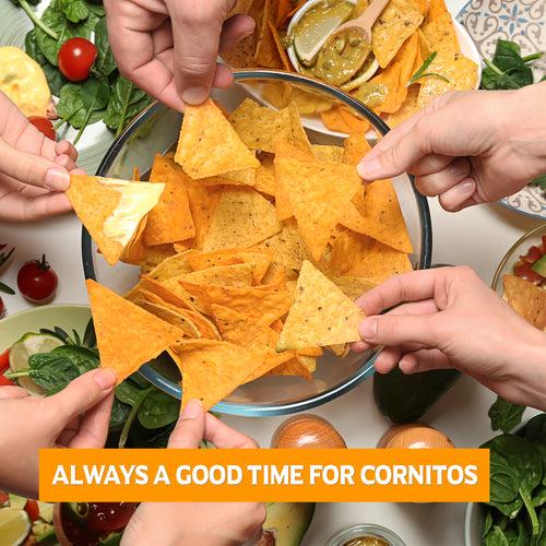 Cornitos Nacho Chips Cheese & Herbs Munch on the Crunch 2 Pack Combo