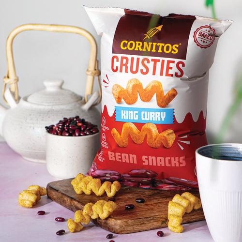 Cornitos Crusties King Curry Bean Puffs (Pack of 3)