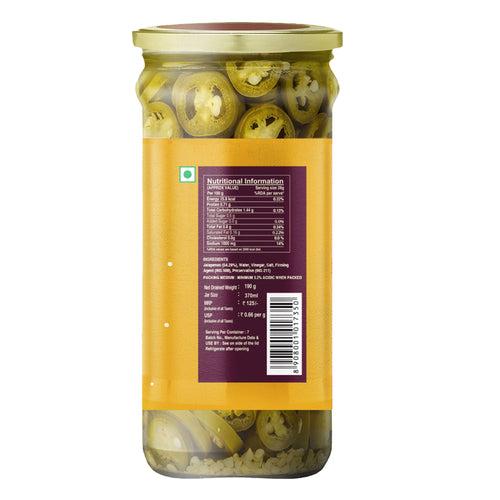 Sliced Jalapeno Peppers 180g (Pack Of 2)