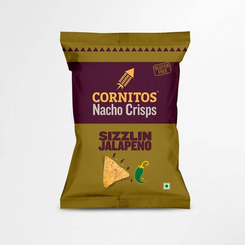 Cornitos Nacho Chips, Sizzlin Jalapeno, 30g X 10 Pack Combo