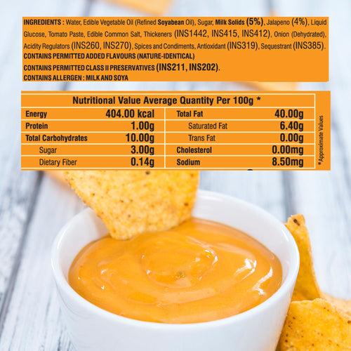 Cornitos, Cheesy Dip, Jalapeno, 100g X 2 Jar Combo