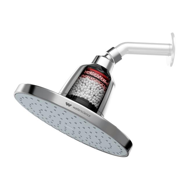 Rain Shower Filter - Chrome without Arm CLEO-SFR-923 - 8'' - F&F